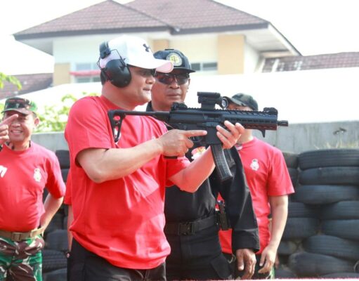 Peringati HUT Bhayangkara Ke 77, Polda Jateng Gelar Lomba Menembak Di Akpol