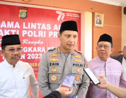 Menyambut Hari Bhayangkara ke- 77 Polres Metro Tangerang Kota Gelar Doa Bersama Lintas Agama