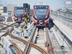 Pembangunan LRT Jabodebek Capai Progres 95 Persen Pada Juni