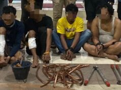 Polres Gresik Berhasil Amankan Tersangka Komplotan Pencuri Kabel PLN