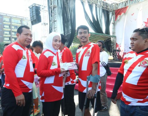 Warga Disabilitas Binaan Polisi RW Polda Jatim Meriahkan Hari Bhayangkara ke-77