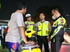 Operasi Kepolisian, Polresta Mojokerto Temukan Sepeda Motor Listrik Bernopol Modifikasi