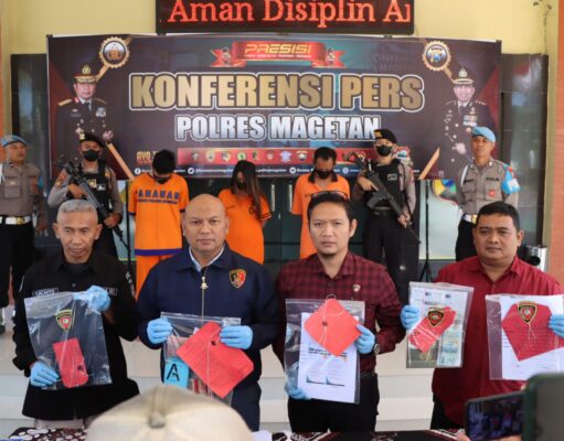 Polres Magetan Ungkap Tiga Kasus Penipuan, Tiga Tersangka Diamankan
