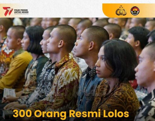 300 Orang Resmi Lolos Seleksi Akademi Kepolisian 2023