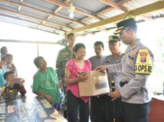 Polri Peduli, Polres Situbondo Salurkan Bantuan Untuk Warga Penderita Lumpuh