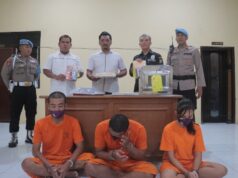 Polres Kediri Kota Ungkap Peredaran Narkoba Dengan Modus Baru, 3 Orang Tersangka Diamankan