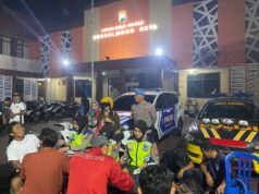 Polres Probolinggo Kota Amankan Puluhan Motor Berknalpot Brong Tindaklanjuti Keluhan Masyarakat