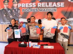 Polres Madiun Berhasil Ungkap Pembunuhan di Dalam Kost Satu Tersangka Diamankan