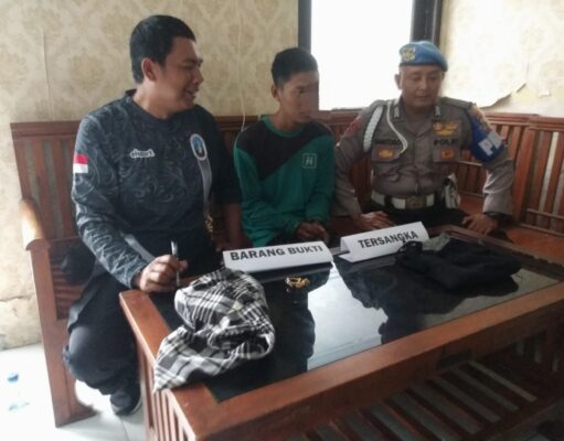 Polisi Berhasil Mengamankan Tersangka Curat di Lamongan Terekam CCTV saat Jual BB