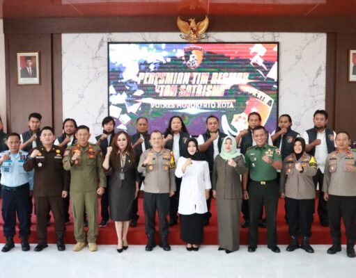 Peresmian Tim Resmob Tan Satrisna oleh Kapolres, Bupati serta Forkopimda Mojokerto Berikan Apresiasi dan Penghargaan