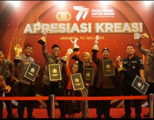 Polda Jatim Menangkan 9 Lomba Konten Kreative dan 1 Lomba Wow Presisi Competition Hari Bhayangkara ke 77