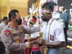 Pemenang Lomba Menulis Surat Untuk Kapolri dari Papua Lulus Bintara Polri 2023