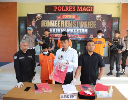 Polres Magetan Berhasil Ungkap Tiga Kasus Narkoba, Pengedar dan Pengguna Diamankan
