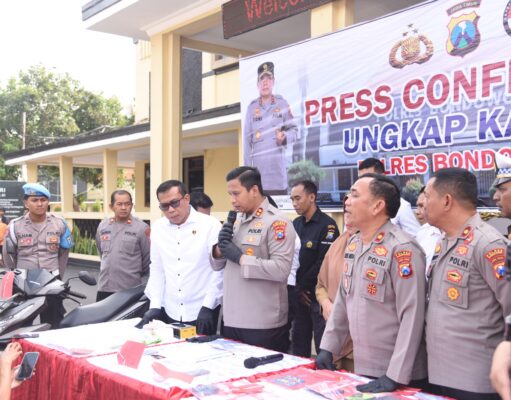 Polres Bondowoso Berhasil Ungkap Curas Satu Tersangka Diamankan