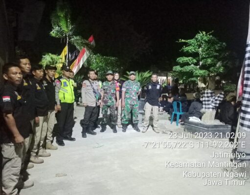 Polisi Terapkan Pengamanan, Pengesahan Warga Baru PSHT di Ngawi Tertib dan Aman