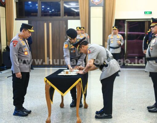 Kapolri Lantik Komjen Agus Andrianto Jadi Wakapolri Baru