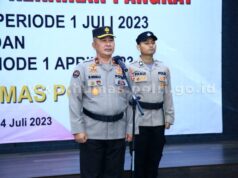 Karo PID Pimpin Upacara Kenaikan Pangkat Anggota Div Humas Polri