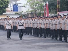Wakapolda Metro Jaya Lantik 349 Bintara Polri Gelombang I tahun 2023 di SPN Polda Metro Jaya