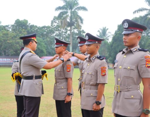 156 Bintara Polri Gelombang I tahun 2023 Resmi Dilantik Wakapolda Lampung