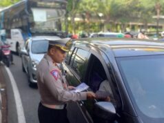 Ops Patuh Jaya Hari Ke 2, Satlantas Polres Jakbar Beri 220 Teguran Kepada Pengendara