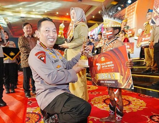 Awarding Day, Kapolri: Dongeng dan Cerpen dari Anak-Anak Jadikan Polri Lebih Baik
