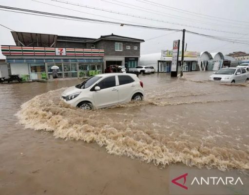 KBRI: Tidak Ada Korban WNI Dalam Banjir dan Longsor di Korea Selatan