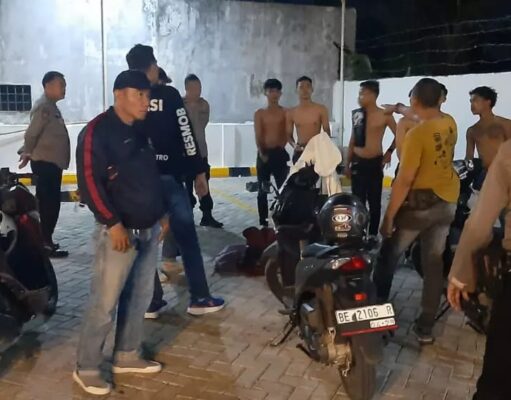 Patroli Malam, Polisi Amankan Lima Unit Kendaraan Tanpa Dokumen