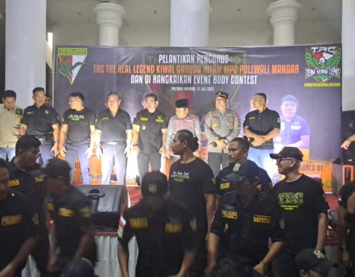 Pengukuhan dan Pelantikan Pengurus TRC KOMPI PENGAWAL POLMAN The Real Legend Kiwal Garuda Hitam MPC Polewali Mandar