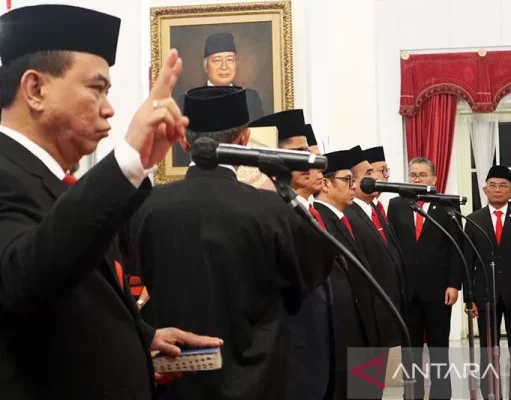 Presiden Jokowi Lantik Lima Wakil Menteri Baru