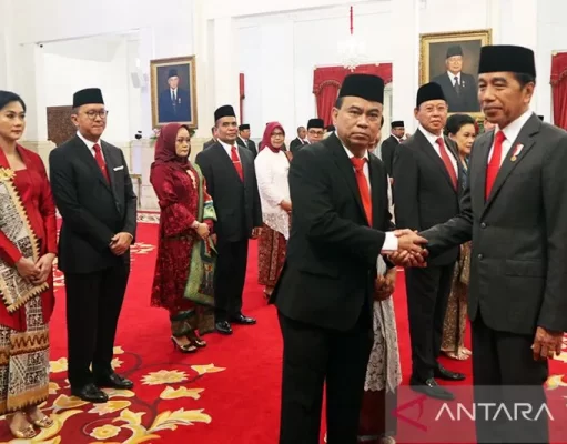 Presiden Jokowi Lantik Budi Arie Setiadi Sebagai Menkominfo