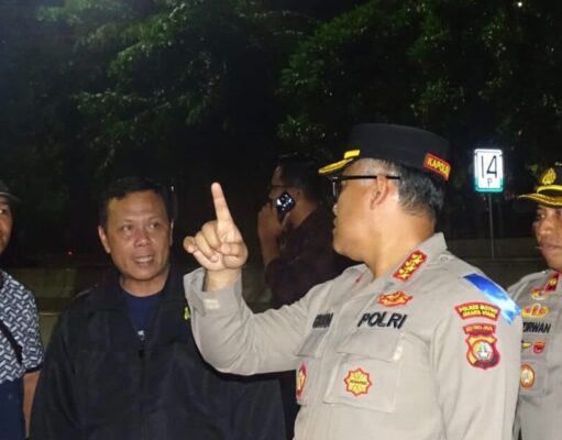 Kapolres Jakut Cek TKP Pembegalan Sopir Truk Ekspedisi di Pintu Keluar Tol Tanjung Priok