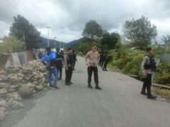 Usai Pemalangan di Dogiyai, TNI-Polri Lakukan Patroli