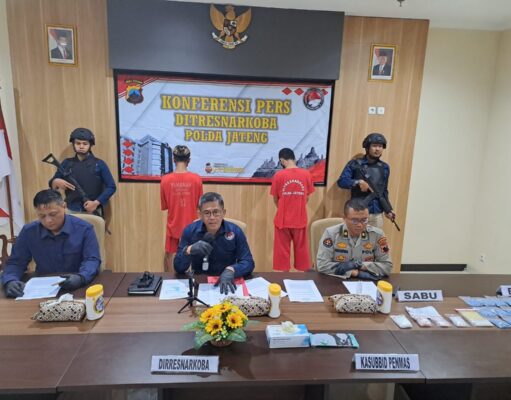 Peredaran Jaringan Narkoba Solo Raya Berhasil Diungkap Polda Jateng