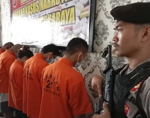Pelaku Sindikat Pengedar Sabu di Palangka Raya Berhasil ditangkap Polisi