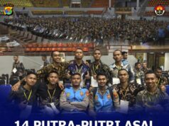 14 Putra Putri Terbaik Pringsewu Dinyatakan Lulus Seleksi Bintara Polri Tahun 2023