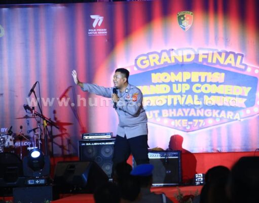 HUT Bhayangkara ke 77: Polri Gelar Festival Musik dan Final Stand Up Comedy