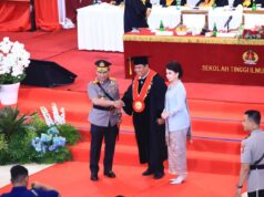 Kepala BNN Dikukuhkan Sebagai Guru Besar Ilmu Kepolisian