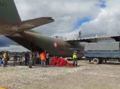 Panglima TNI Kirim Bantuan Sosial Buat Masyarakat Kabupaten Puncak Tiba di Timika