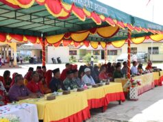 Kapolres Nias Selatan Menghadiri Kegiatan Launching Kampung Moderasi Beragama Di Wilayah Kabupaten Nias Selatan