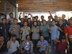 Bidhumas Polda Lampung Ngopi Bareng Insan Pers