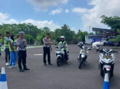 Lintasan Baru Uji Praktik SIM di Polresta Banyuwangi Mudah, Peserta Ujian Bisa Langsung Lulus