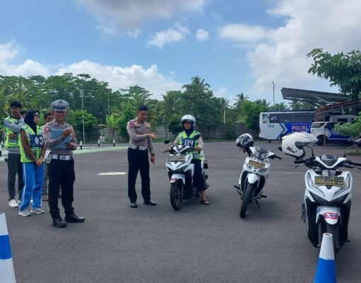 Lintasan Baru Uji Praktik SIM di Polresta Banyuwangi Mudah, Peserta Ujian Bisa Langsung Lulus