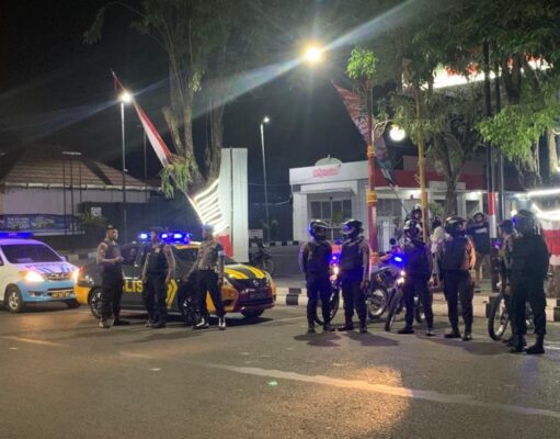 Wakapolres Grobogan Bersama Jajaran Amankan Lokasi Balap Liar