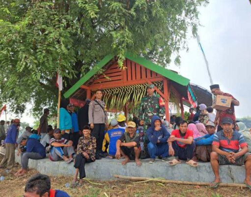 Bhabinkamtibmas Polsek Batangan Polresta Pati Gelar Pengamanan Tasyakuran Sedekah Bumi