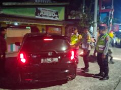 Polsek Distrik Cilacap Gelar Razia Kendaraan Bermotor