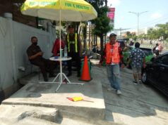 Polsek Ngaliyan Gelar Penyuluhan Juru parkir Di Ruko Prof Hamka Tingkatkan Keamanan