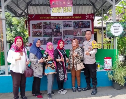 Bhabinkamtibmas Polsek Gajahmungkur Sambangi Kelurahan Sampangan Menoreh Utara Semarang Ciptakan Situasi Kondusif