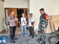 Polsek Semarang Barat Dan Babinsa Jalin Silaturahmi Sambangi RW 4 Kelurahan Tawangsari