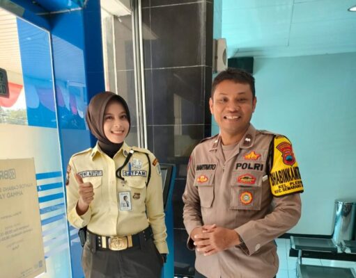 Giat Kamtibmas Polsek Semarang Selatan Sambangi BRI Ahmad Yani