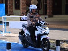 Kapolres Pekalongan Kota Tunjukkan Praktik Ujian Sim Baru Later S